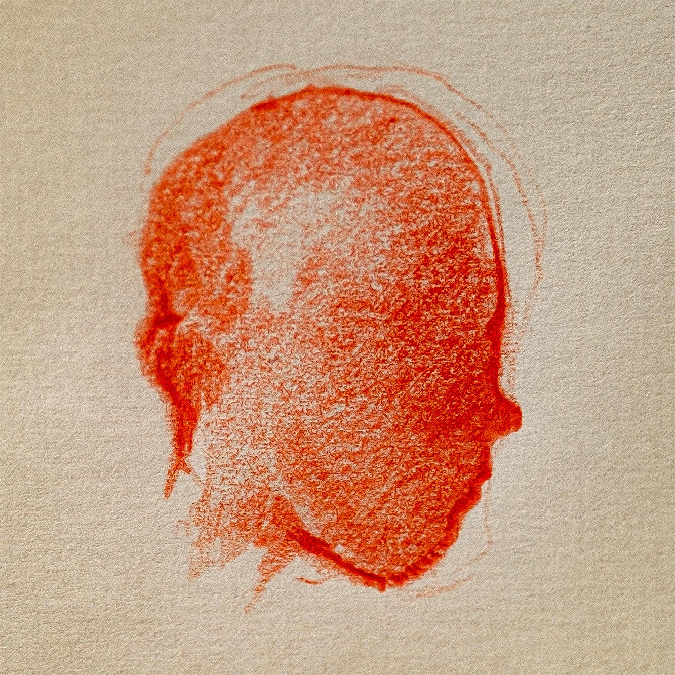 Sanguine drawing from March 24th, 2023